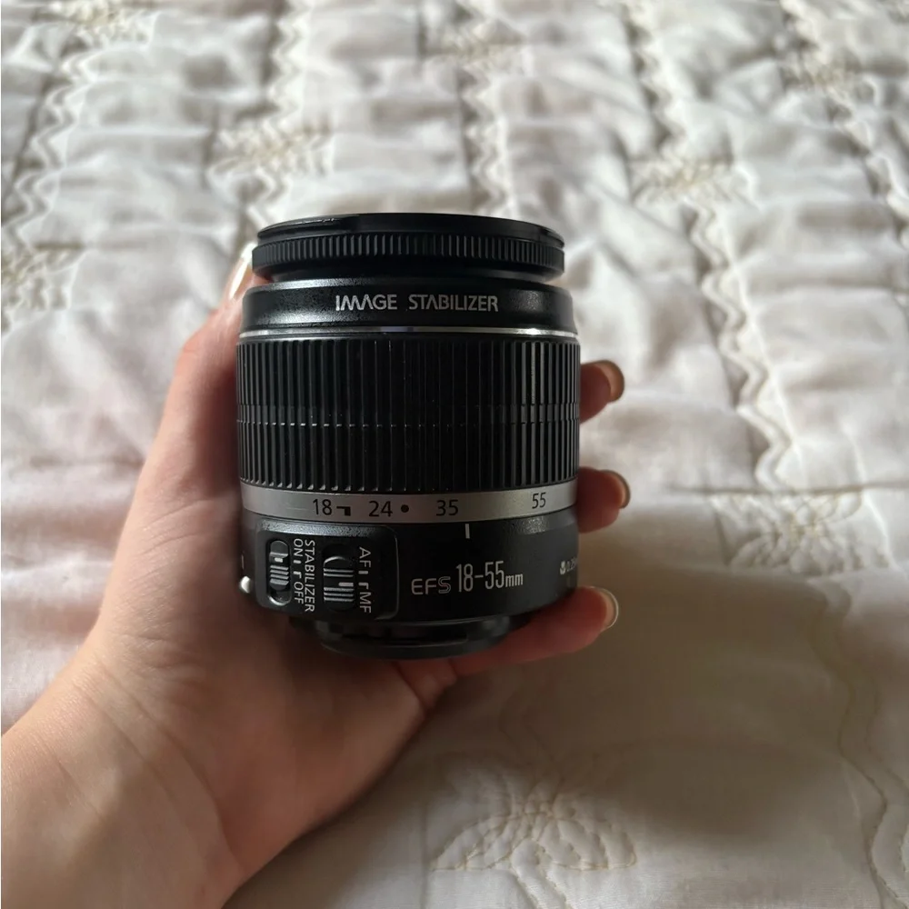 Canon Black Digital Camera with Strap